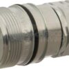 Racor rápido para atornillar hembra M22