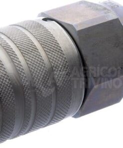 Racor rápido de fondo plano hembra de tabique M18