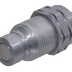 Racor rápido de fondo plano macho M18