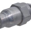 Racor rápido de fondo plano macho de tabique M18