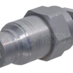 Racor rápido de fondo plano macho de tabique M18