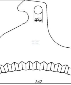 Cuchilla de ensilado