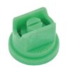 Tobera estándar, doble, chorro plano SM 110° 015 verde plástico Agrotop