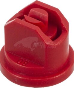Tobera estándar, doble, chorro plano SM 80° 04 rojo plástico Agrotop