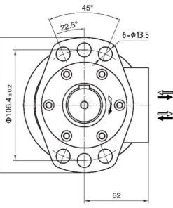 Motor orbital 315 cc Kramp