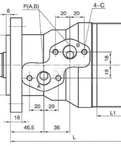 Motor orbital 315 cc Kramp
