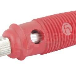 Conector de banana 4 mm rojo