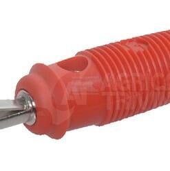 Conector de banana 4 mm rojo 3 Conector de banana 4 mm rojo