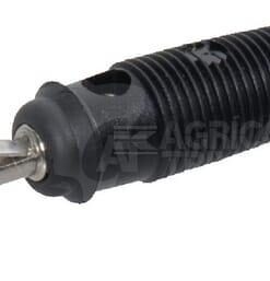 Conector de banana 4 mm negro