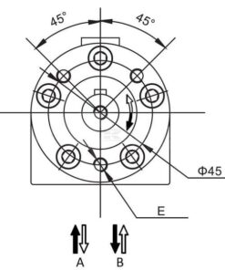 Motor orbital 40 cc Kramp 16 Motor orbital 40 cc Kramp