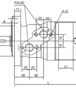 Motor orbital 250 cc Kramp