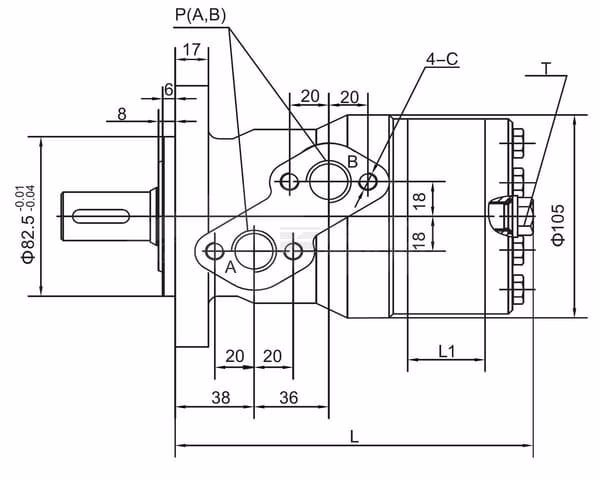 Motor orbital 250 cc Kramp 4 Motor orbital 250 cc Kramp