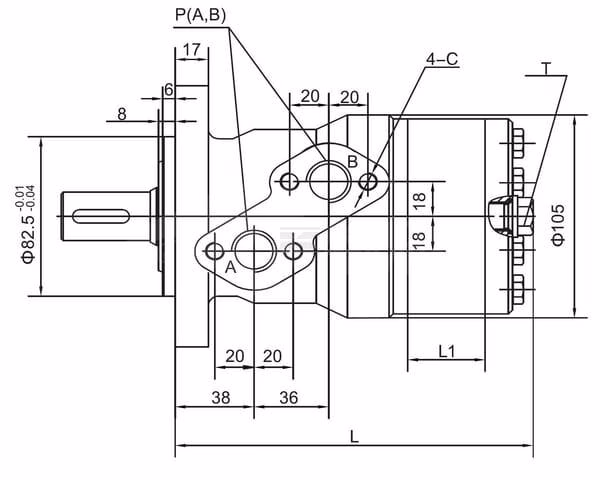 Motor orbital 200 cc Kramp