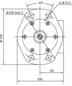 Motor orbital 250 cc Kramp 21 Motor orbital 250cc gopart