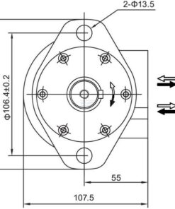 Motor orbital 315 cc Kramp 24 Motor orbital 200 cc Kramp