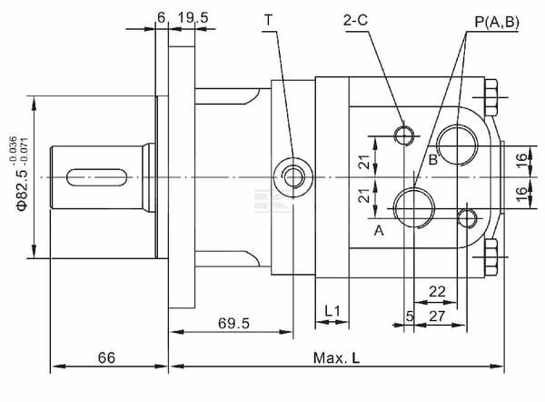 Motor orbital 100 cc Kramp
