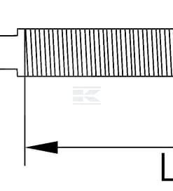 Perno de ojo roscado M6x20 galvanizado