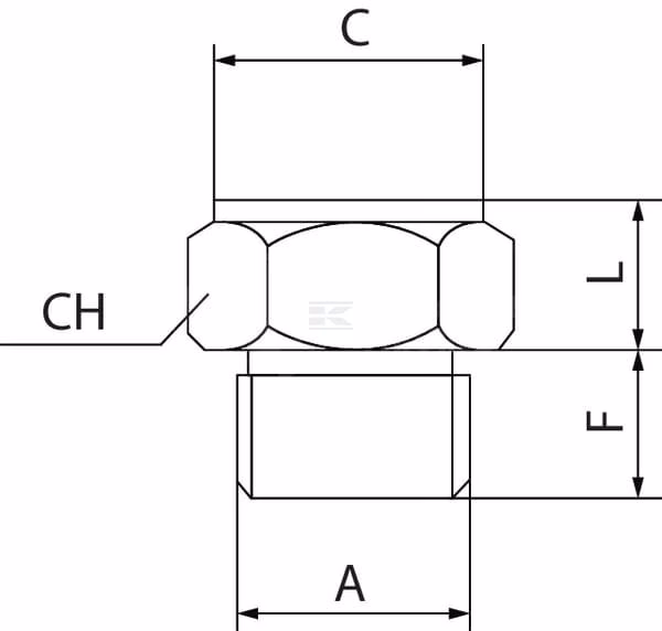 Filtro roscable 1/2"
