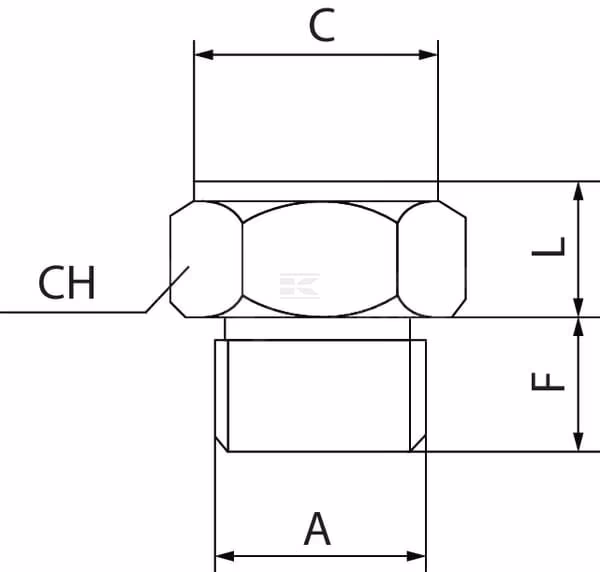 Silencioso 3/4"