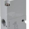 Válvula electromagnética 3/2, NC-1/4"