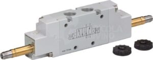 Válvula solenoide 1/2" 5/2-vías