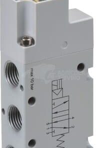 Válvula electromagnética 5/2 vías 1/2"