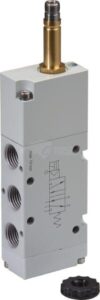 Válvula solenoide 1/8" 5/2-vías