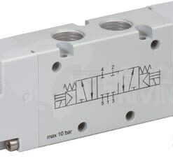 Válvula magn. 5/3 vías 1/4"-PC