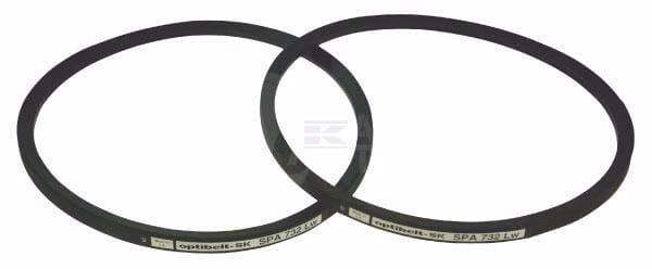 Correa trapezoidal SPC 22x3550mm, Optibelt