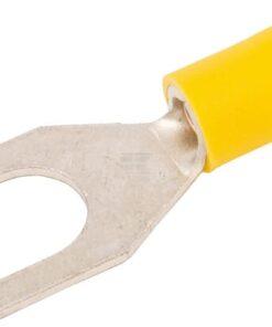 Fork terminal, yellow, 4-6mm² diameter 5.3mm (50x)