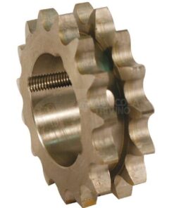 Piñón doble 15 dientes para paso cadena 3/4" 12 B-2 para buje Taperlock 1610 Kramp