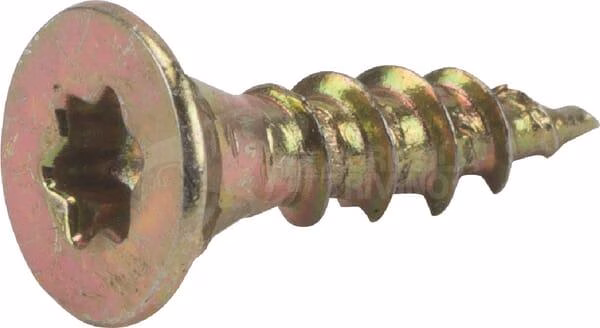 Tornillo aglomerado 3,5x25 mm TX15, avellanado, Kramp 3 Tornillo aglomerado 5x20 mm TX25, avellanado, Kramp