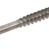 Tornillo madera 6x100 mm TX25 avellanado, acero inox., Kramp