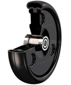 Roda semi-pneumática