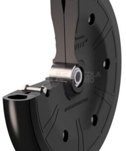 Semi-pneumatic wheel 325x50/L/63S/PB