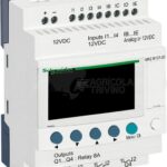 Zelio smart rel.,8I/4RO,12VDC