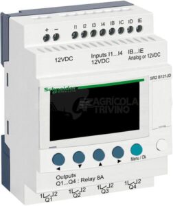 Zelio smart rel.,8I/4RO,12VDC