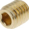 Tornillo ajus M10 Ø 1,6 mm Latón