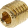 Tornillo ajus M12 Ø 0,8 mm Latón