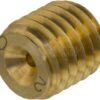 Tornillo ajus M12 Ø 2,0 mm Latón