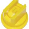 Tobera estándar, doble, chorro plano ST 110° 02 amarillo plástico Lechler