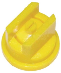 Tobera estándar, doble, chorro plano ST 110° 02 amarillo plástico Lechler