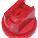 Tobera estándar, doble, chorro plano ST 110° 04 rojo plástico Lechler