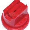 Tobera estándar, doble, chorro plano ST 80° 04 rojo plástico Lechler