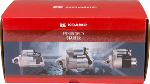 Motor de arranque 12 V 1,4 kW, 8 dientes, Kramp
