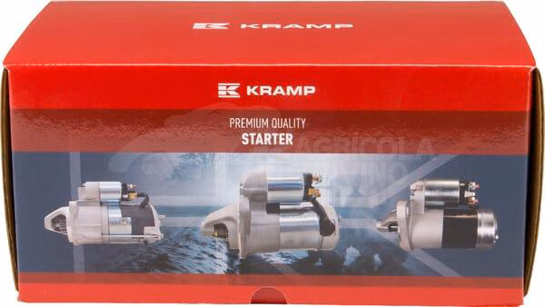 Motor de arranque 12 V 1,6 kW, 15 dientes, Kramp 4 Motor de arranque 12 V 1,6 kW, 15 dientes, Kramp