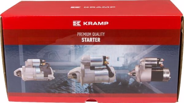 Motor de arranque 12 V 2,8 kW, 10 dientes, Kramp 5 Motor de arranque 12 V 2,8 kW, 10 dientes, Kramp