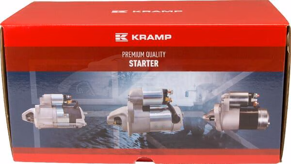 Motor de arranque 12 V 2,8 kW, 10 dientes, Kramp 5 Motor de arranque 12 V 2,8 kW, 10 dientes, Kramp