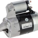 Motor de arranque 12 V, 0,9 kW, 8 dientes, giro sentido horario