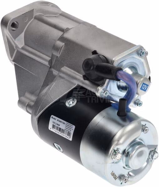Motor de arranque 12 V, 2,5 kW, 11 dientes, giro sentido horario 2 Motor de arranque 12 V, 2,5 kW, 11 dientes, giro sentido horario